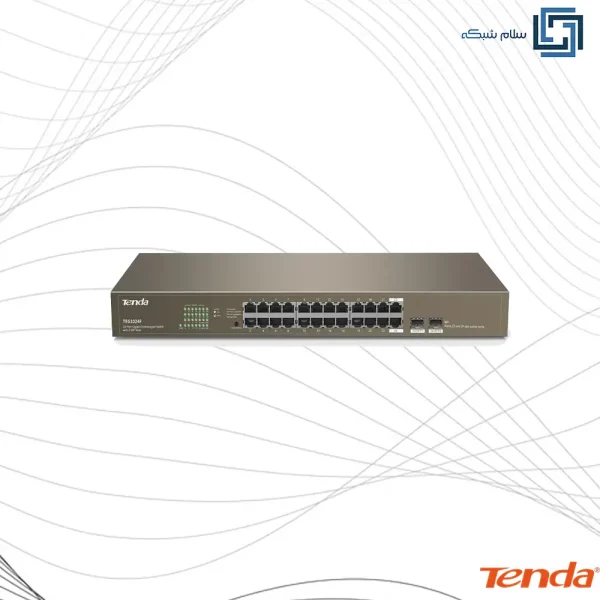 سوئیچ شبکه 24 پورت تندا مدل TEG1024F