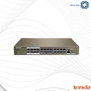 سوییچ شبکه 24 پورت POE تندا مدل Tenda TEF1126P-24-250W